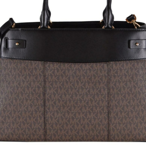 MIchael Kors Large Logo Satchel - Picture 4 of 7